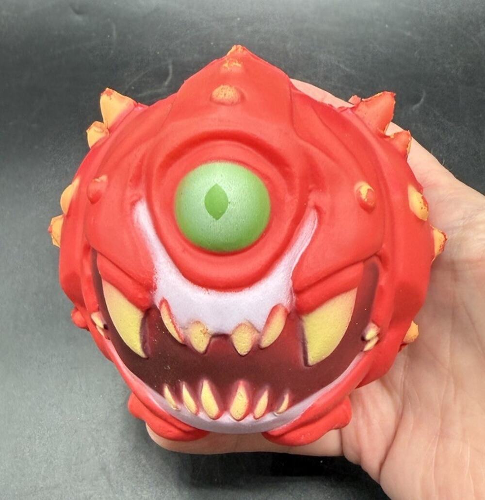 Bethesda DOOM Cacodemon Squeeze Collectible Figure The Loot Company C34